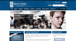 Desktop Screenshot of kristihouse.org